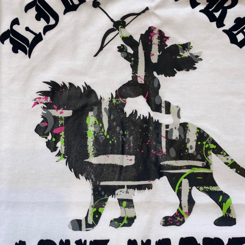 Genuine Authentic Garments Live Hard Love Harder Tee White T-Shirt
Men's XL Felt - Picture 2 of 7